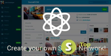 SocialCOM 1.0 – социальный скрипт