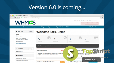 WHMCS v6 nulled