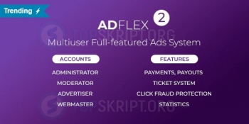 Собственная рекламная система - AdFlex v2.0.4 NULLED